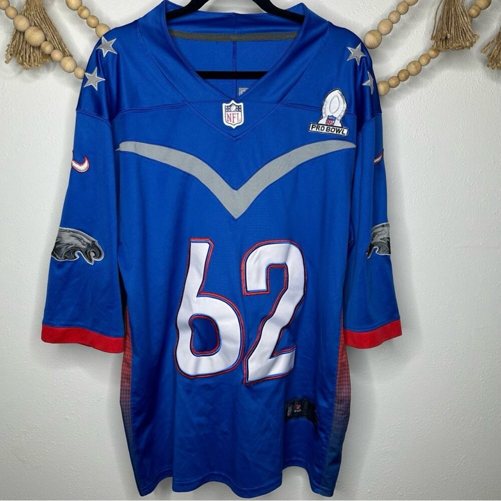 NFL Philadelphia Eagles NFC Pro Bowl Jason Kelce Jersey